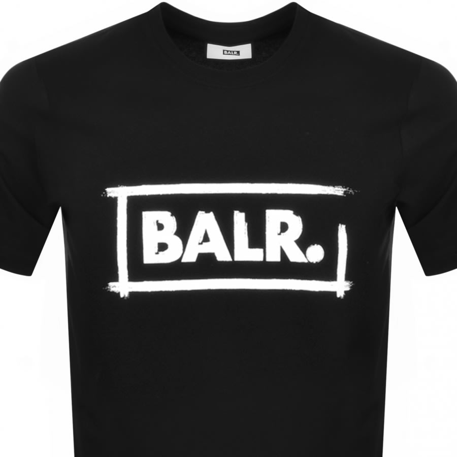 Alternative Image for ProductBALR. Chalk Straight Logo T Shirt Black2